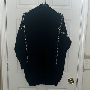 Boohoo Black Sweater Dress